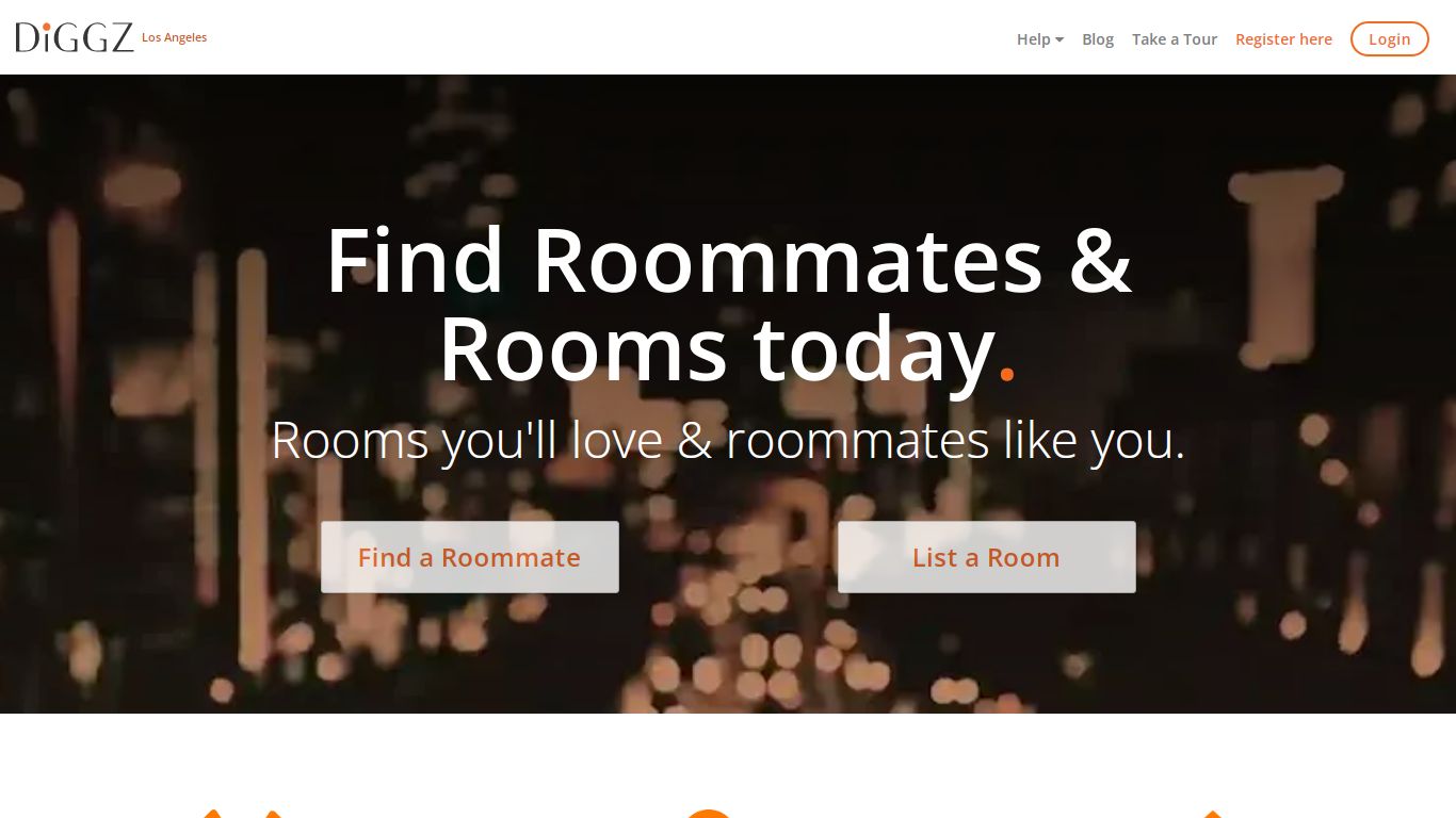 Diggz | Roommate Finder, Rooms for Rent in Los Angeles.